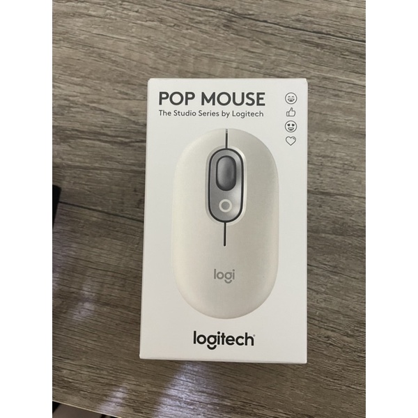 羅技 logitech POP Mouse 無線滑鼠 藍芽滑鼠 全新未開通保固 迷霧灰 新色