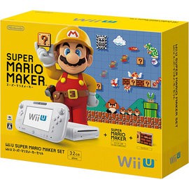Wii U 主機32g 超級瑪莉歐mario Maker 製作大師白色主機同捆版中古良品 蝦皮購物