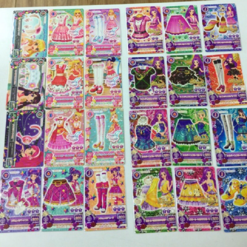 偶像學園限定卡包全60種皆為彩虹閃卡20組全套齊