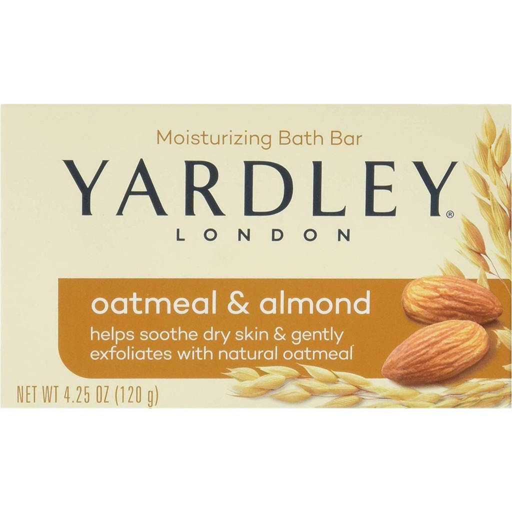 Yardley  London 燕麥粥和杏仁肥皂英國百年品牌