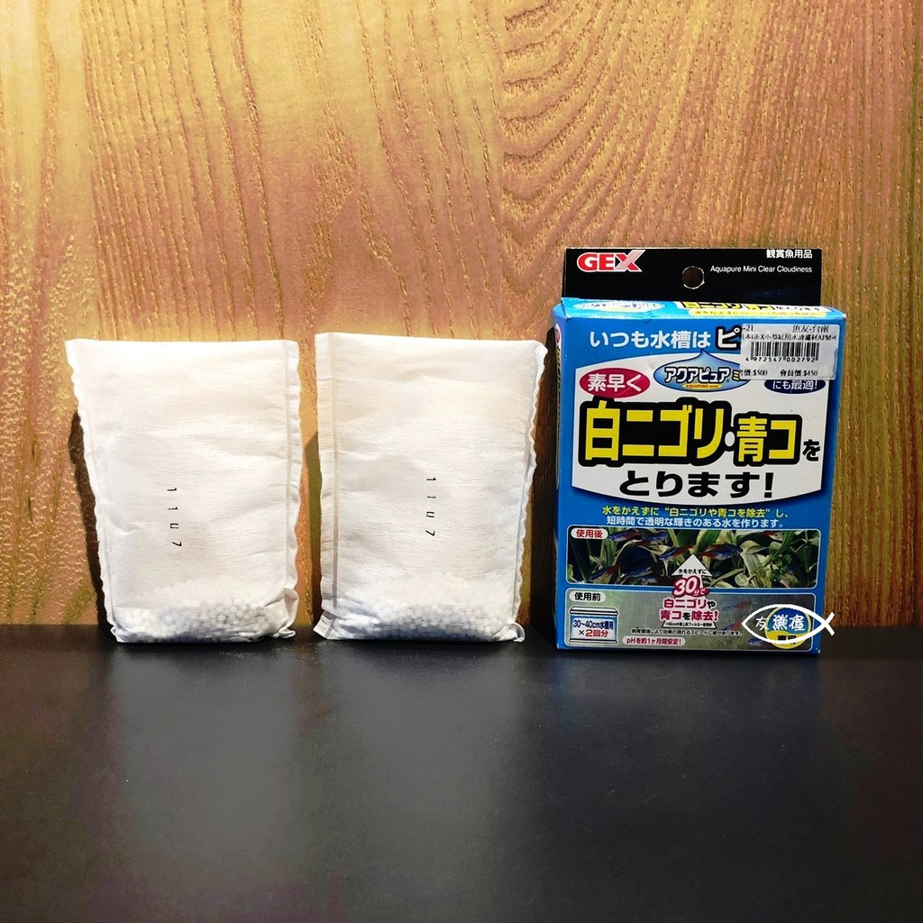 Gex 日本五味 小型缸用水清濾材apm 4 兩包入 效果持續一個月 S 21 蝦皮購物