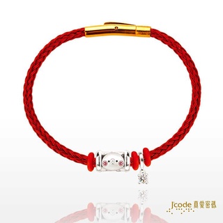 【J’code真愛密碼】✨送 首飾盤✨滿滿愛粉紅P助 鋼編織純銀手鍊 925純銀 卡娜赫拉的小動物 美鑫 22卡娜