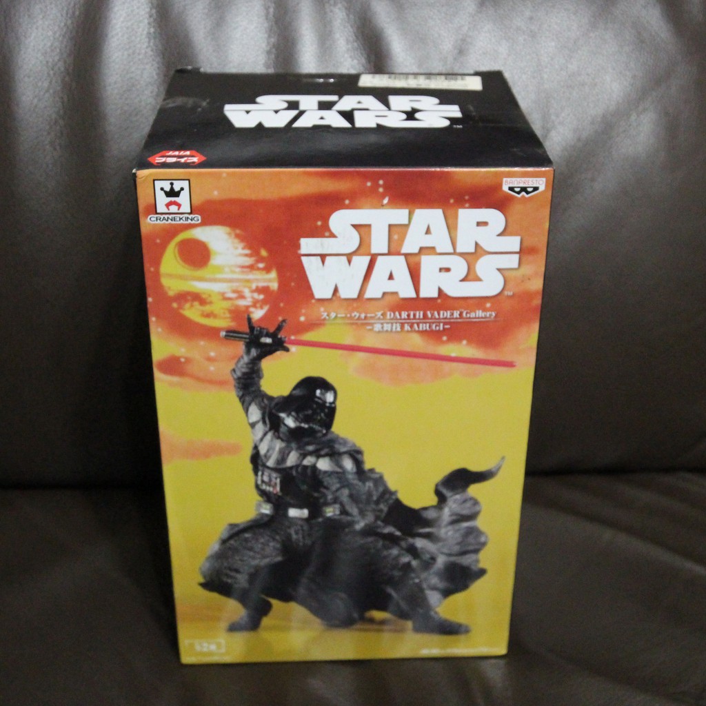 日版星際大戰star Wars 黑武士達斯維達歌舞伎歌舞技darth Vader 彩版公仔模型手辦 蝦皮購物