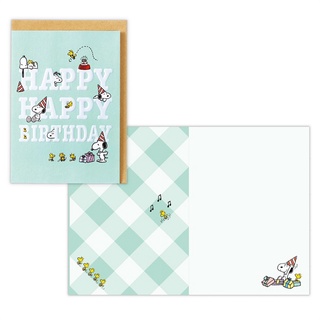 【莫莫日貨】hallmark 日本進口 Snoopy 史努比 環保系列 立體卡片 生日卡 卡片 賀卡 01670