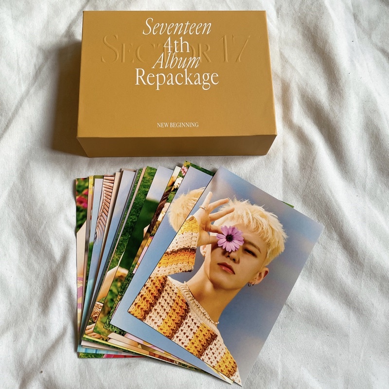 Seventeen 第四張正規專輯改版SECTOR 17 KIHNO智能卡 拆售