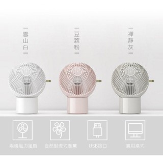 特價 🍀球形香薰空氣循環風扇 7吋 USB電風扇 桌扇 涼風扇 擴香 兩段調速 隨你切換 香薰桌扇