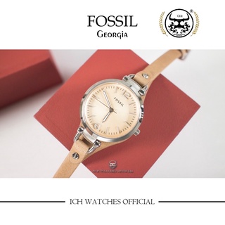 原裝進口美國FOSSIL Georgia時尚腕錶-機械錶石英錶運動錶時尚手錶生日禮物情人節禮物