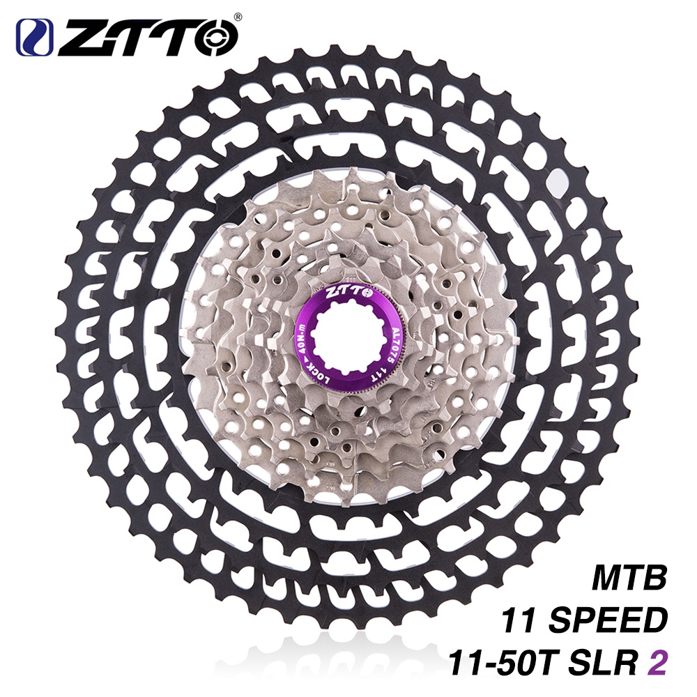 Ztto MTB 11s Cassette 11-50T SLR 2 全新升級自行車飛輪 11 速寬比超輕 360g C