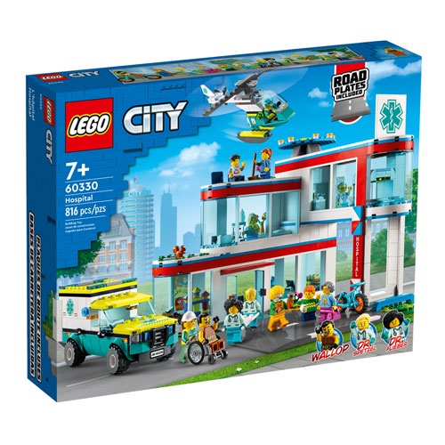 LEGO樂高 LT60330城市醫院 2022_City 城市系列