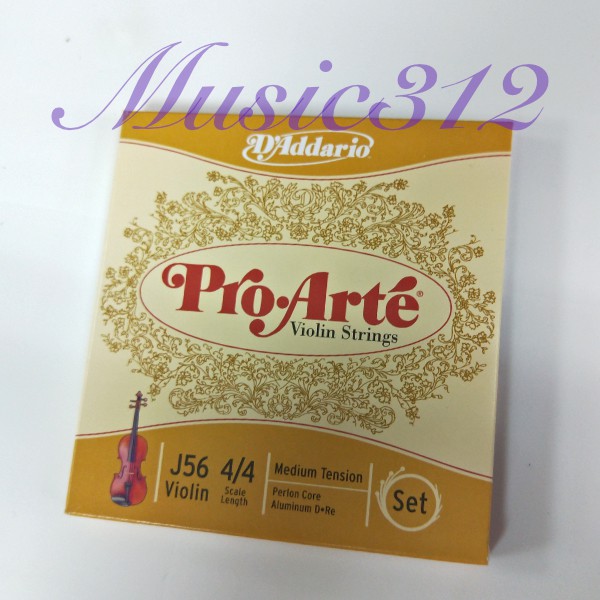 美國 D'Addario 小提琴弦 Pro-Arte-J56-愛樂芬音樂