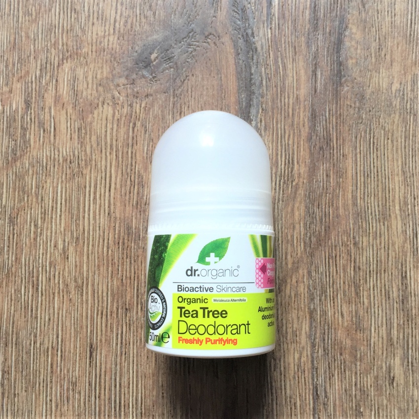 英國製 Dr.Organic Tea Tree Deodorant 茶樹抗菌體香劑 原裝新品