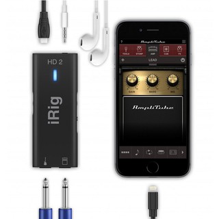 IK iRig HD 2 吉他 Bass 表演 錄音 介面 iOS/Mac/PC 專用[唐尼樂器]