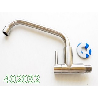 SUS304不銹鋼 單冷入牆水龍頭 032