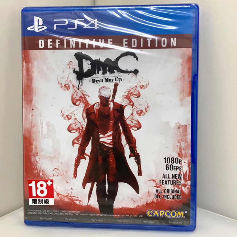 PS4 DmC 惡魔獵人 決定版 英日文 全新未拆