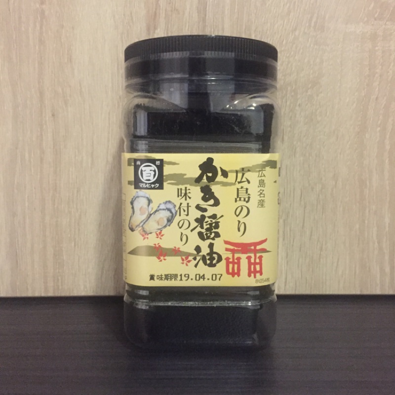 日本牡蠣醬油味海苔 54枚