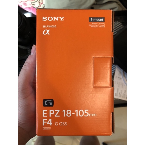 Sony 18-105 G鏡 旅遊鏡 APSC鏡 二手九成新全鏡包膜 少用清防潮箱