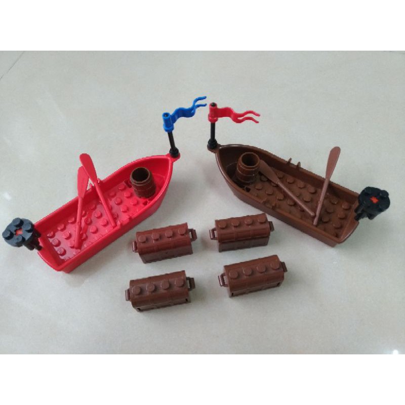 樂高 木船 海盜船(2組合售)
