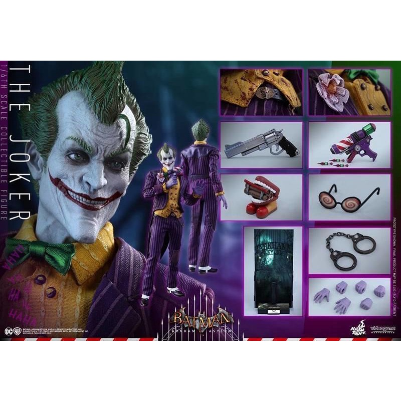 HOT TOYS VGM27 小丑 JOKER 蝙蝠俠 阿卡漢瘋人院 電玩版 阿卡漢騎士