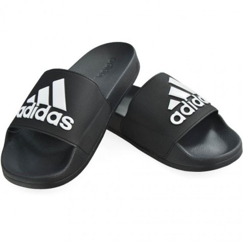 【SPORT STYLE】ADIDAS ADILETTE SHOWER 運動休閒拖鞋 防水 基本款 男女 黑F34770