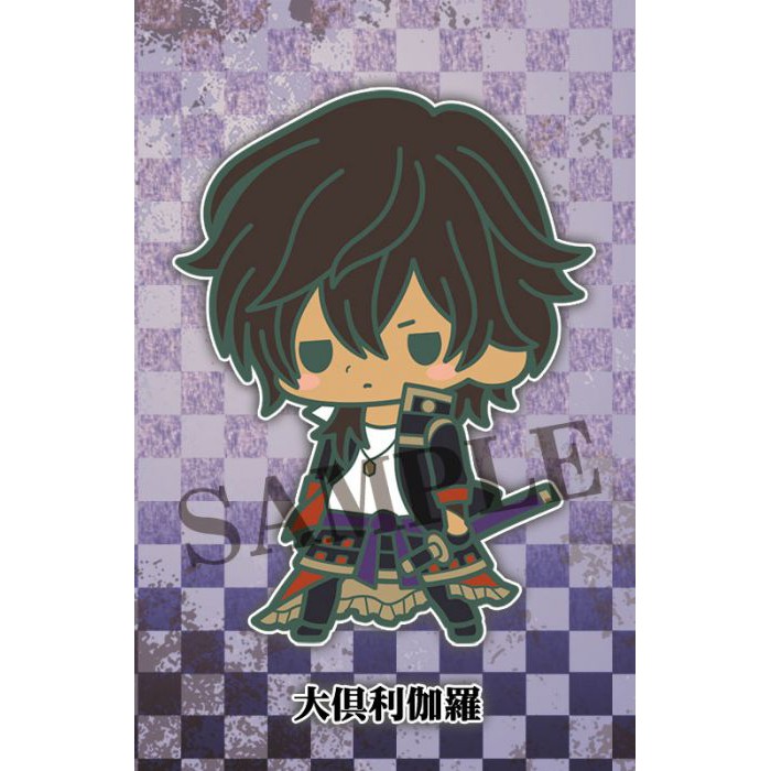 Ags日本代購 全新現貨刀劍亂舞花丸活擊第三部隊大倶利伽羅大俱利伽羅角色款橡膠吊飾橡膠掛飾 拆售 蝦皮購物