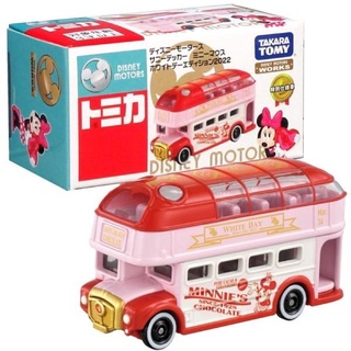 現貨! TOMICA 多美小汽車 情人節款 DM特仕車 米妮 雙層巴士 巴士 車車 玩具 DS18823