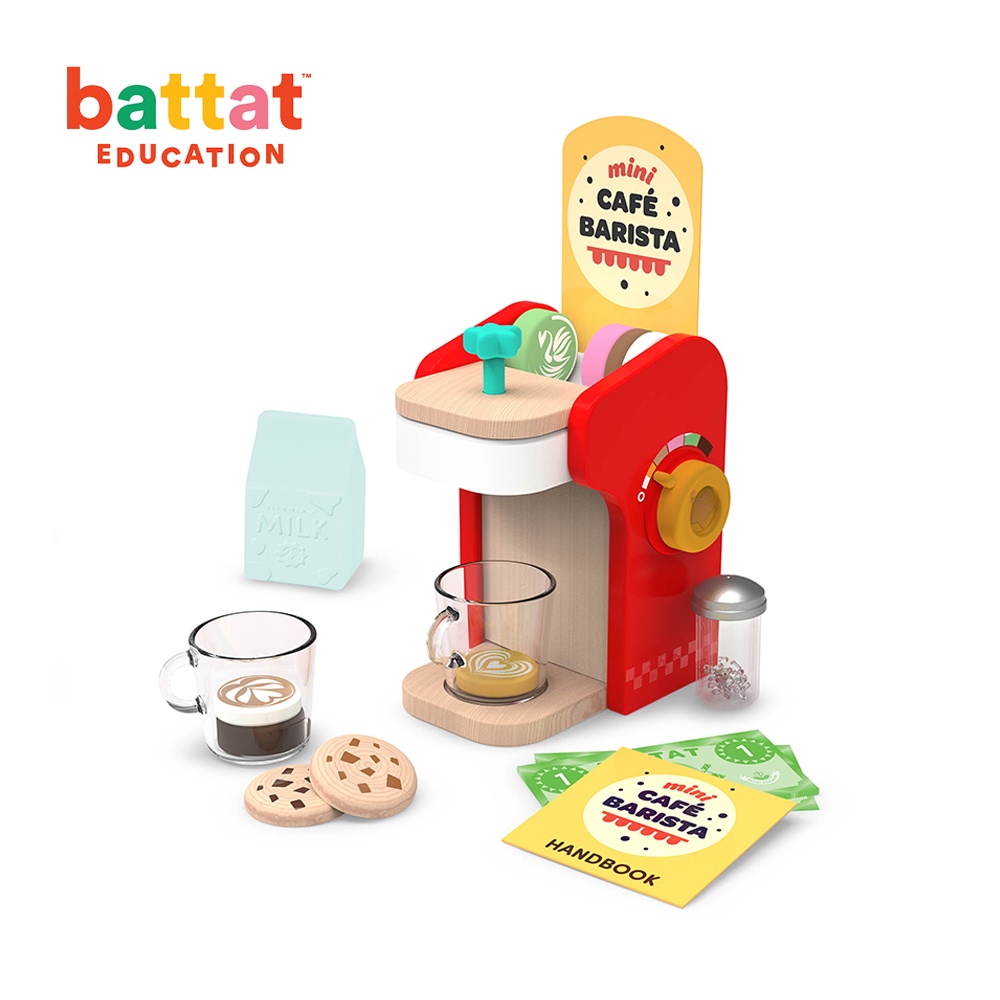 Battat 實習咖啡師_聊育系列 小朋友玩具 兒童玩具 感統玩具