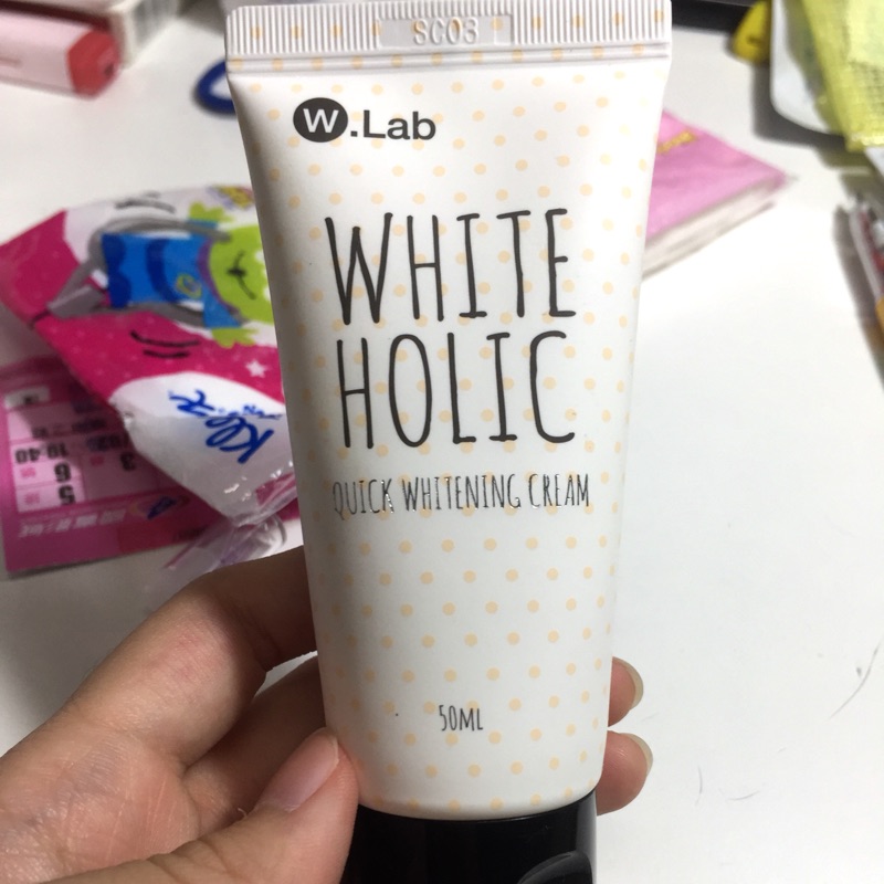 W.Lab 韓國帶回 White Holic 美白霜 二手