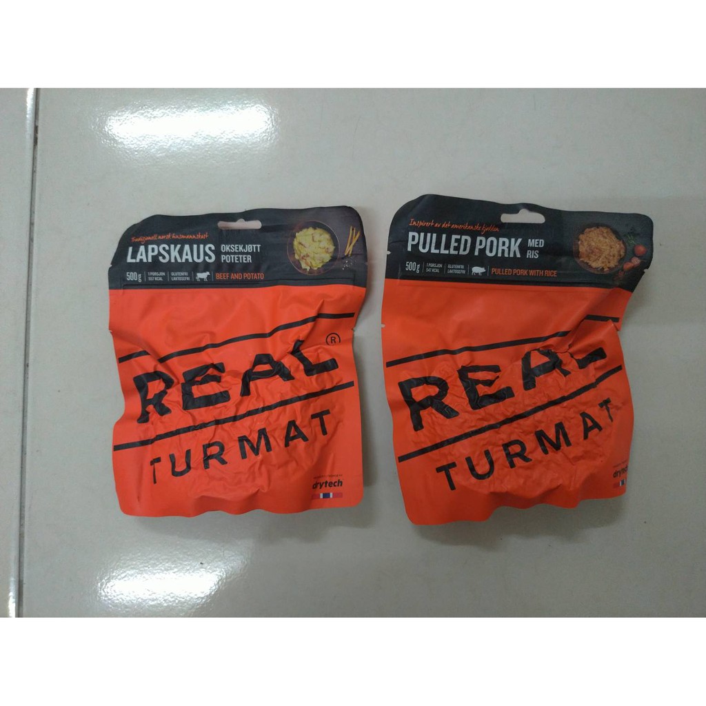 挪威露營登山乾燥食物包real Turmat 稀有最頂級登山乾燥飯 蝦皮購物