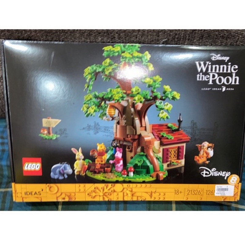 台中面交現貨 樂高 LEGO 迪士尼 小熊維尼21326 Ideas Winnie the Pooh