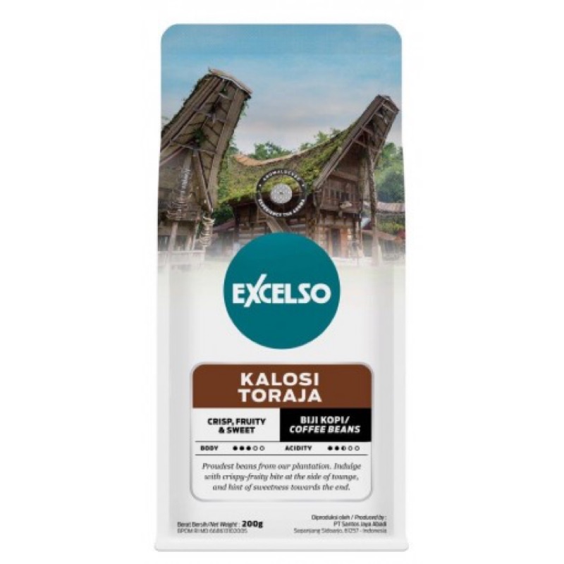 EXCELSO KALOSI TORAJA 咖啡豆 200g