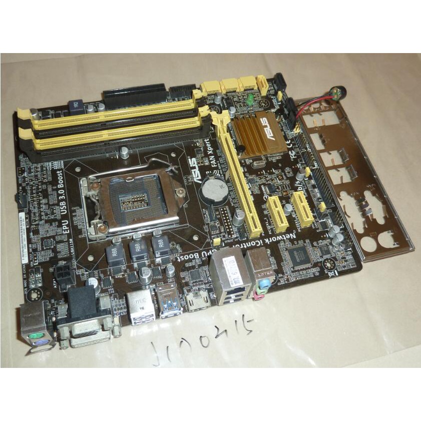 ASUS 華碩 B85M-G DDR3 1150 附後檔板 單賣主機板無其它配件