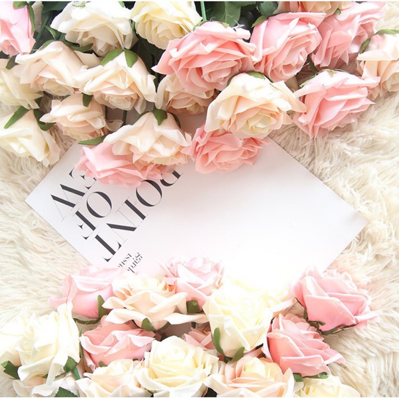 凡爾賽玫瑰 拍照道具假花房間裝飾捧花仿真玫瑰ins 拍攝道具玫瑰花拍照背景居家裝飾現貨 蝦皮購物