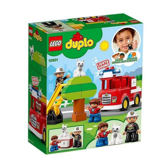 【台南 益童趣】LEGO 10901 得寶系列 消防車