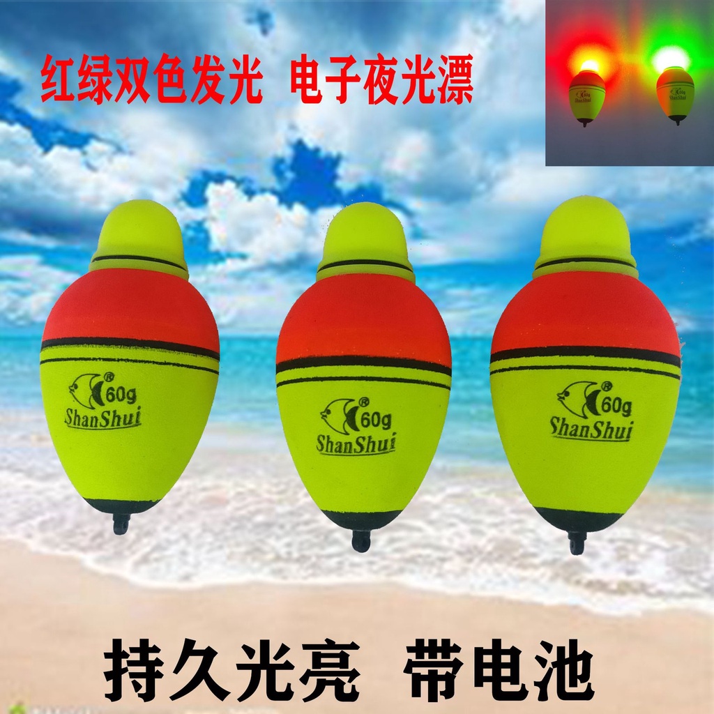 【現貨24小時發貨】30g-100g 阿波標 海钓浮標 電子浮標 奈米浮標 納米浮漂 夜光浮標 池釣浮標 磯釣浮標 魚標