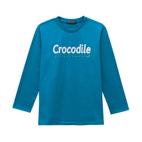 Crocodile Junior 『小鱷魚童裝』556424 素面印花T恤 Ggo(G購)