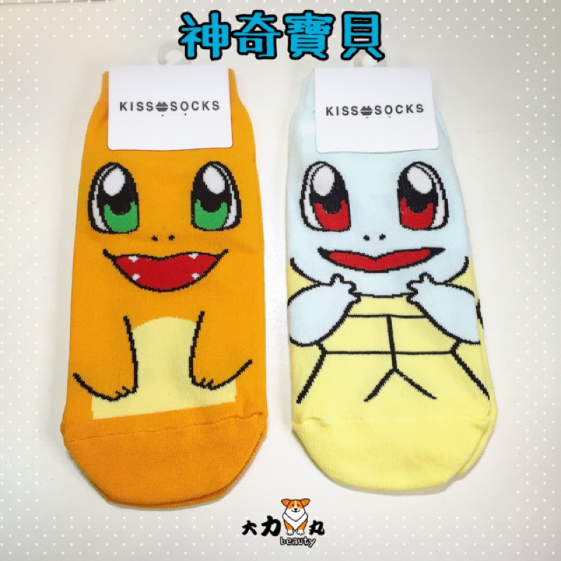 【現貨出清】神奇寶貝⚡️韓國進口襪子🇰🇷動漫系列棉短襪 售完不補