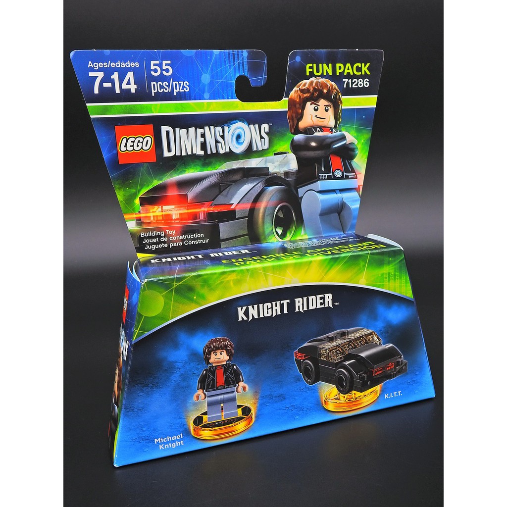 拆盒還原 LEGO 2017 DIMENSIONS 71286 霹靂遊俠 李麥克 霹靂車 KITT 樂高 次元