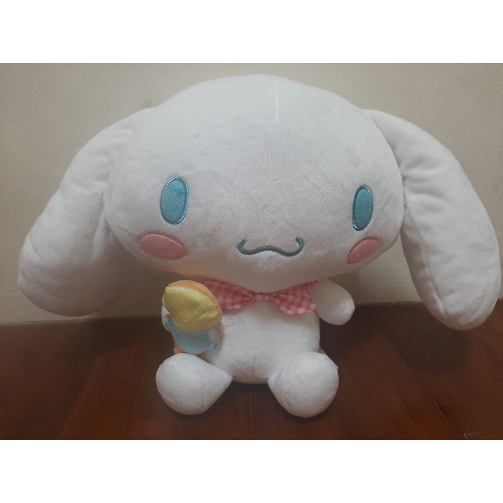 大耳狗玩偶 大耳狗娃娃~花結款~大隻大耳狗娃娃~16吋正版大耳狗抱枕 三麗鷗娃娃 大耳狗 新款娃娃 情人節~畢業禮物