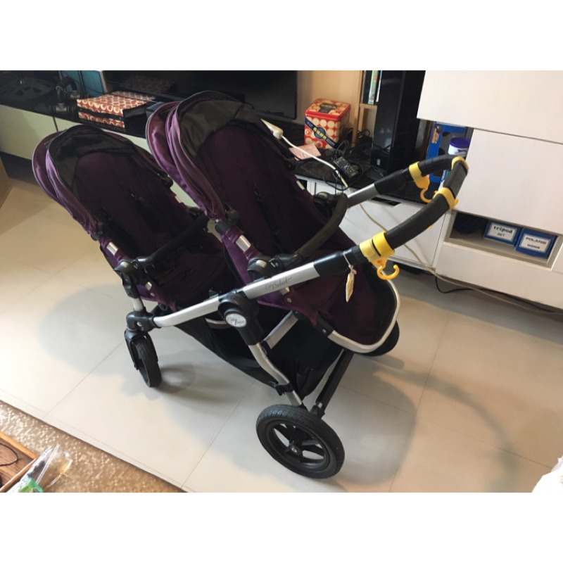 二手。實拍Baby jogger city select雙人推車（建議面交）