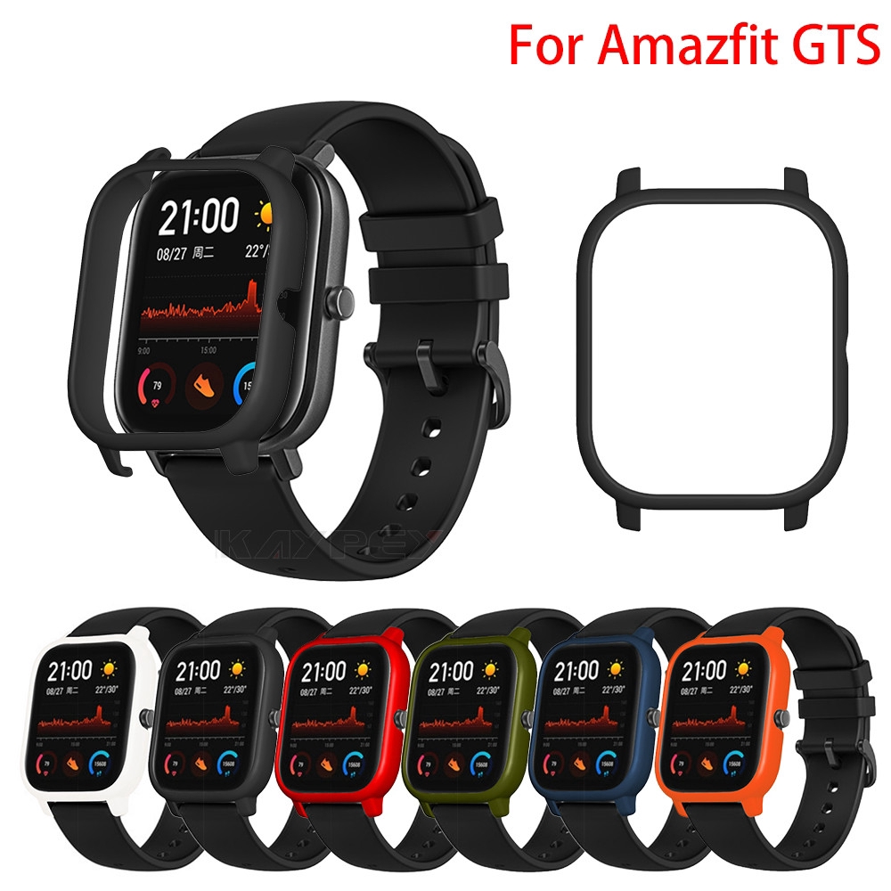 XIAOMI 適用於小米 Amazfit GTS 智能手錶保護殼的彩色框架 PC 保護殼