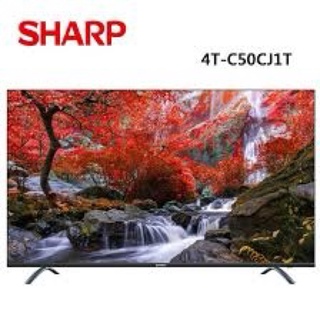 sharp 4k 50吋聯網電視