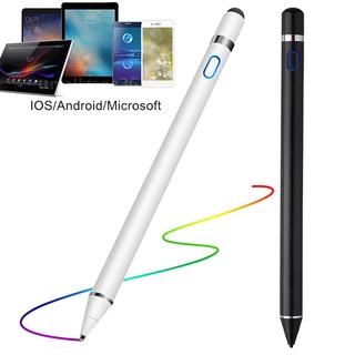 現貨~ zhuoxiang 超細筆頭 主動式觸控筆 USB充電 筆觸感應 電容筆 手機 平板 手寫筆 高精度