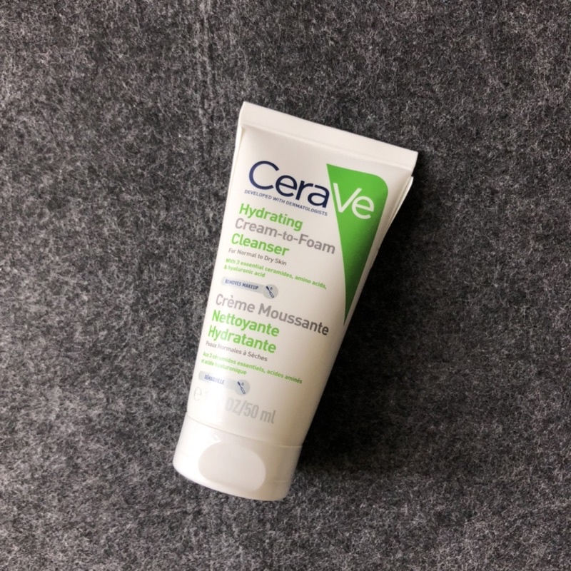 CeraVe適樂膚-溫和洗卸泡沫潔膚乳 50ml