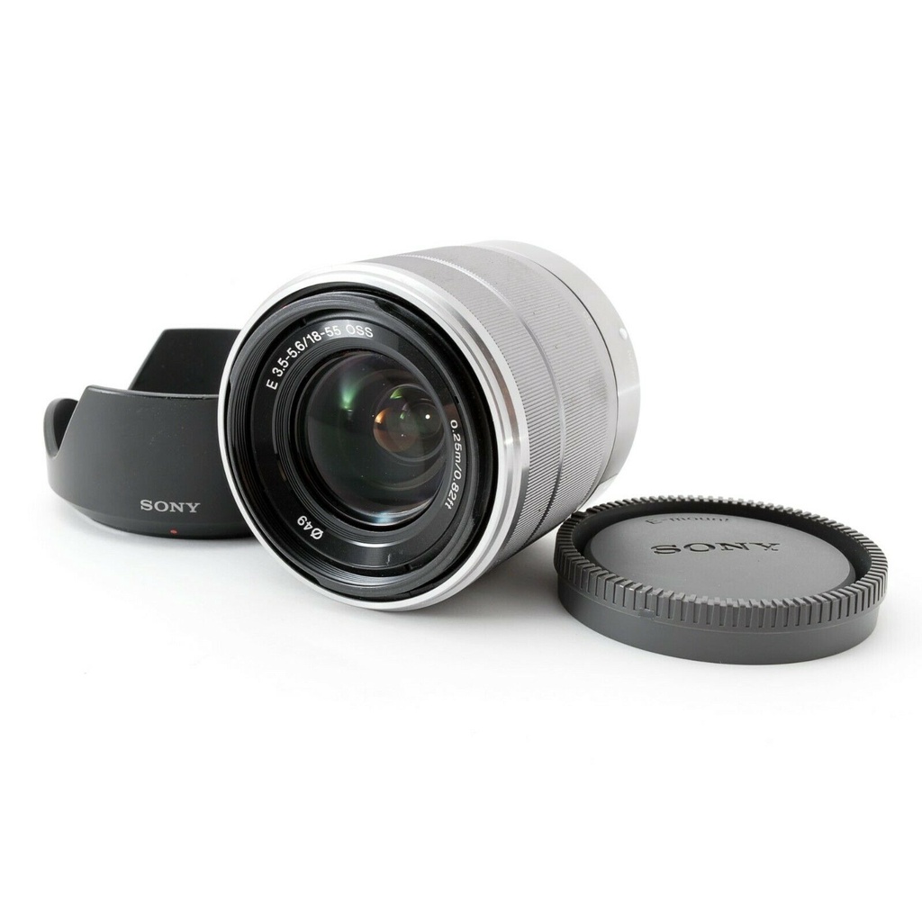 SONY SEL1855 E 18–55 mm F3.5–5.6 OSS 變焦鏡頭 二手9.99成新