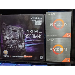 [含稅附發票] 全新 AMD R5 5600 5600G R5 4500盒裝 搭 華碩 B550M-K ARGB 主機板