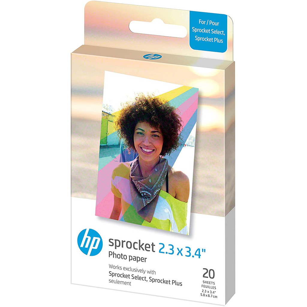 HP Sprocket Plus ZINK 2.3x3.4吋 相紙(20張/盒)