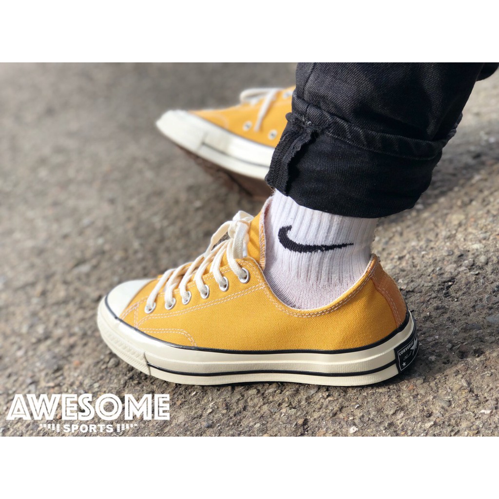 [歐鉉]CONVERSE ALL STAR '70 1970 三星標 帆布 芥末黃 黃低 151229C 162063C