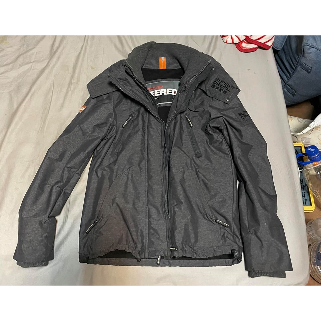 極度乾燥 superdry 外套 灰色 59944 M號