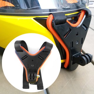下巴固定支架 送螺桿 運動相機 摩托車頭盔 全罩式安全帽 GOPRO 小蟻 SJCAM ACTION 可適用