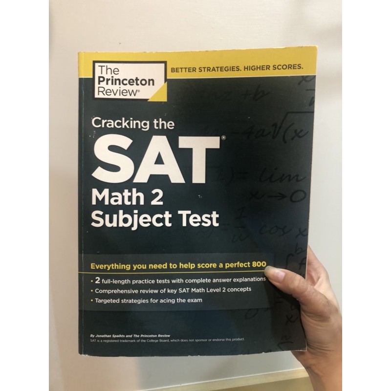 The Princeton Review SAT Math 2 （數學）複習課本